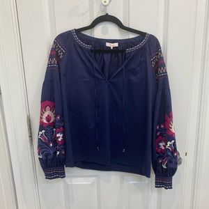 Embroider Parker top